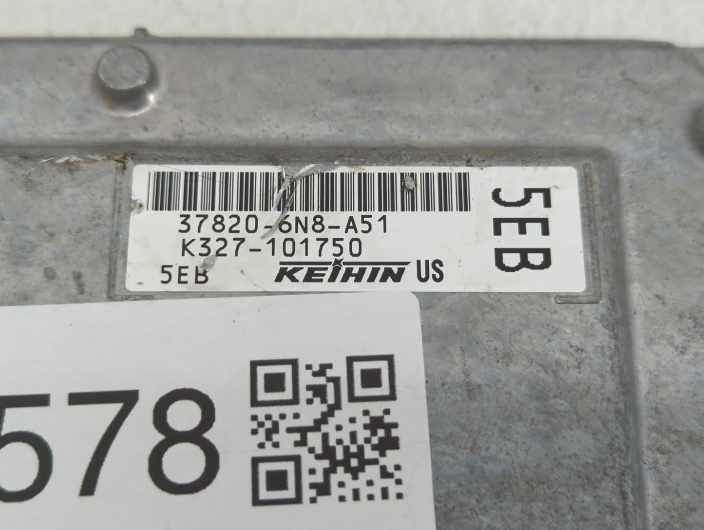 2020 Honda Hr-V PCM Engine Control Computer ECU ECM PCU OEM P/N:37820-6N8-A51 Fits OEM Used Auto Parts - Oemusedautoparts1.c