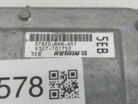 2020 Honda Hr-V PCM Engine Control Computer ECU ECM PCU OEM P/N:37820-6N8-A51 Fits OEM Used Auto Parts - Oemusedautoparts1.c