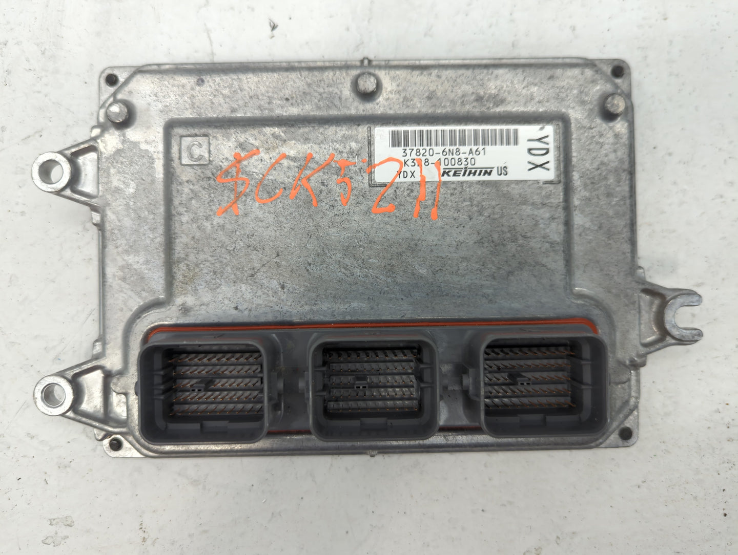 2020 Honda Hr-V PCM Engine Control Computer ECU ECM PCU OEM P/N:37820-6N8-A61 Fits OEM Used Auto Parts - Oemusedautoparts1.c