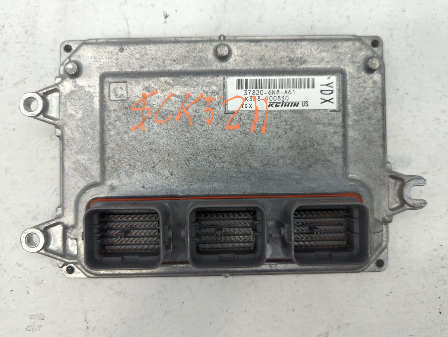 2020 Honda Hr-V PCM Engine Control Computer ECU ECM PCU OEM P/N:37820-6N8-A61 Fits OEM Used Auto Parts - Oemusedautoparts1.c