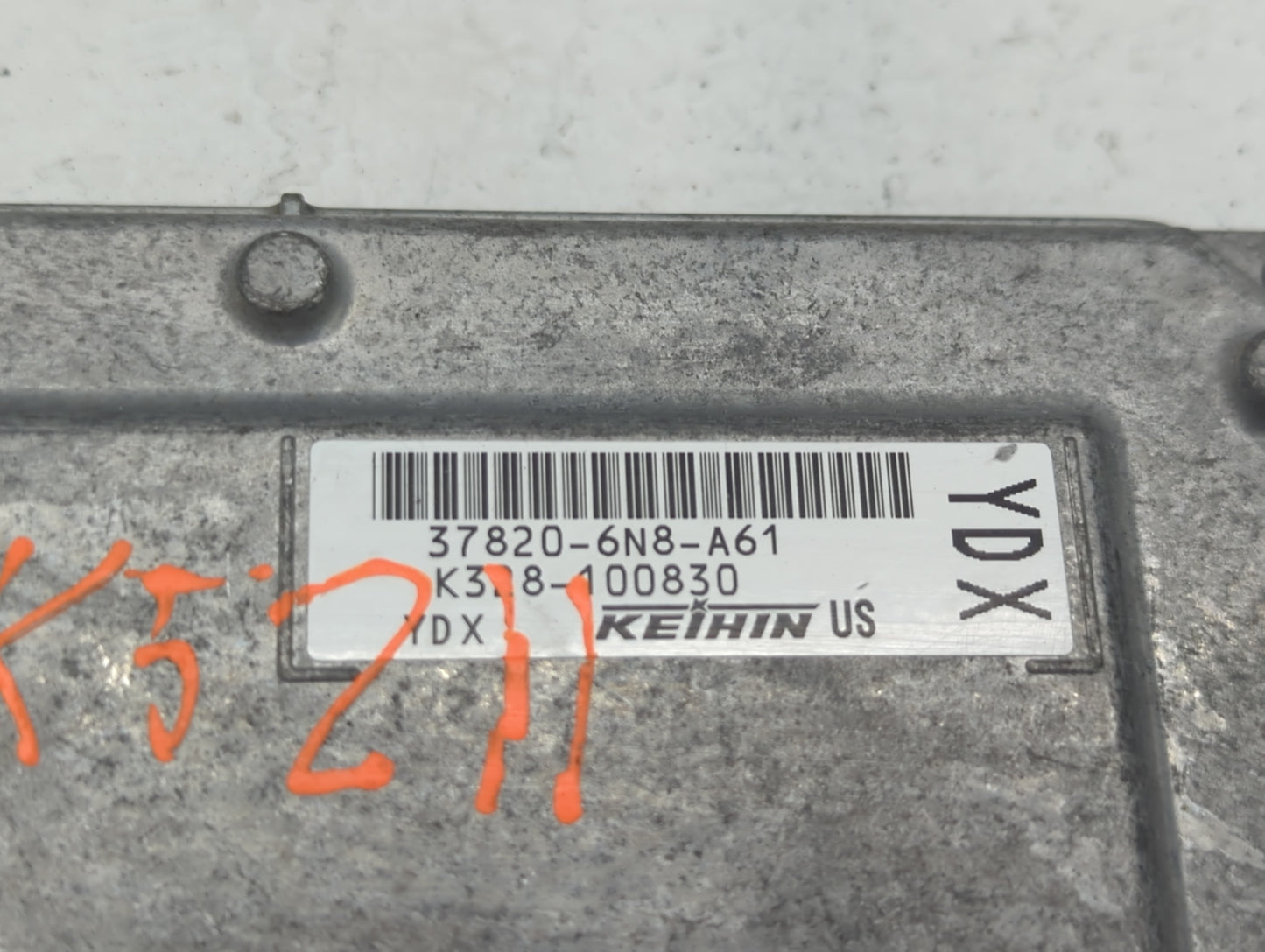 2020 Honda Hr-V PCM Engine Control Computer ECU ECM PCU OEM P/N:37820-6N8-A61 Fits OEM Used Auto Parts - Oemusedautoparts1.c