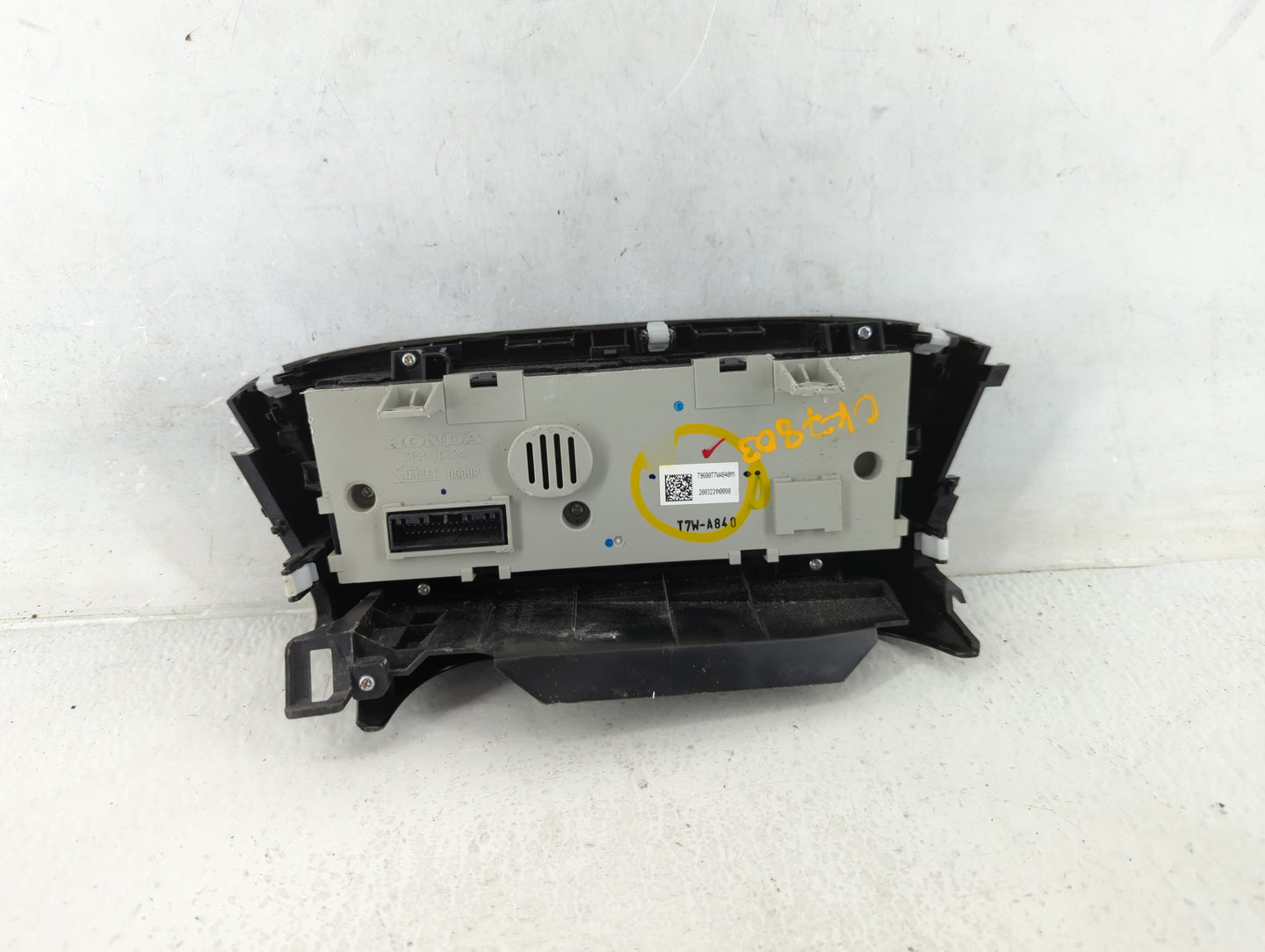 2016-2022 Honda Hr-V Climate Control Module Temperature AC/Heater Replacement P/N:79600T7WA840M1 Fits OEM Used Auto Parts - 