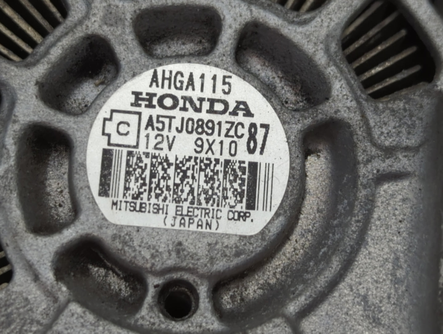 2019-2022 Honda Hr-V Alternator Replacement Generator Charging Assembly Engine OEM P/N:A5TJ0891ZC87 Fits Fits 2019 2020 2021
