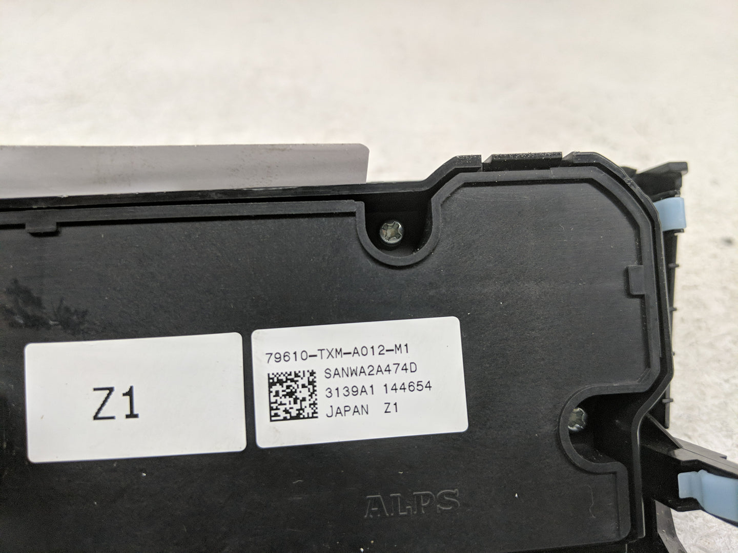 2019-2022 Honda Insight Climate Control Module Temperature AC/Heater Replacement P/N:3139A1 144654 79610-TXM-A012-M1 Fits OE