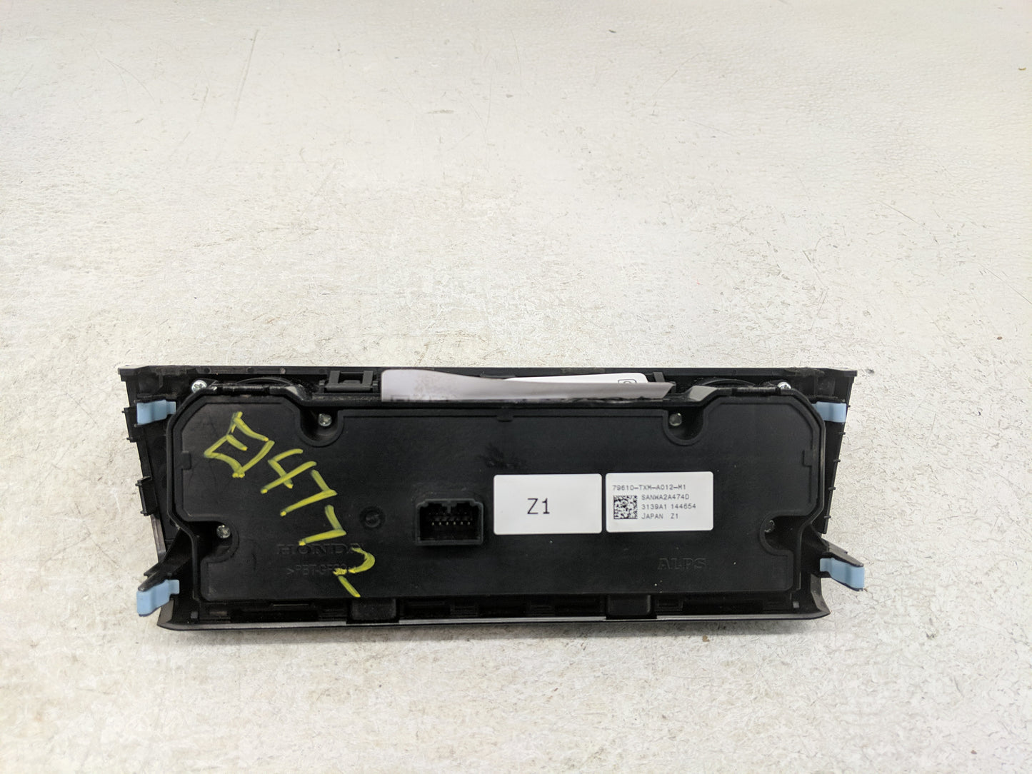 2019-2022 Honda Insight Climate Control Module Temperature AC/Heater Replacement P/N:3139A1 144654 79610-TXM-A012-M1 Fits OE