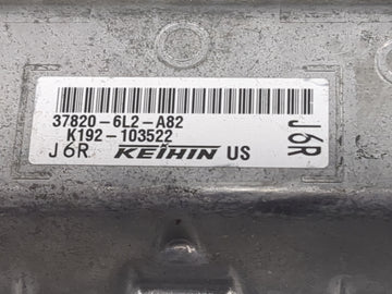 2020 Honda Insight PCM Engine Control Computer ECU ECM PCU OEM P/N:37820-6L2-A82 K192-103522 OEM Used Auto Parts