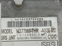 2020 Honda Odyssey Safety Restraint Srs Airbag Control Module - Oemusedautoparts1.com