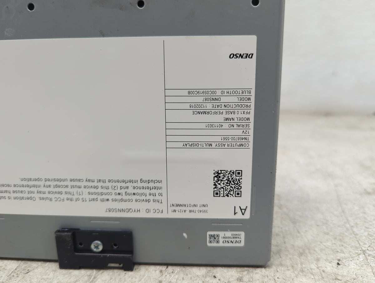 2018-2019 Honda Odyssey Radio AM FM Cd Player Receiver Replacement P/N:39540-THR-A121-M1 HYODNNS087, DNNS087 Fits Fits 2018 