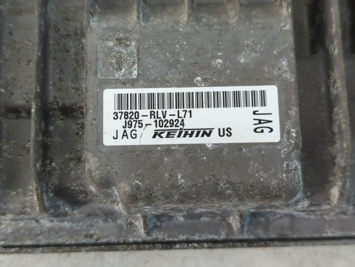 2020 Honda Passport PCM Engine Control Computer ECU ECM PCU OEM P/N:37820-RLV-L71 Fits OEM Used Auto Parts - Oemusedautopart