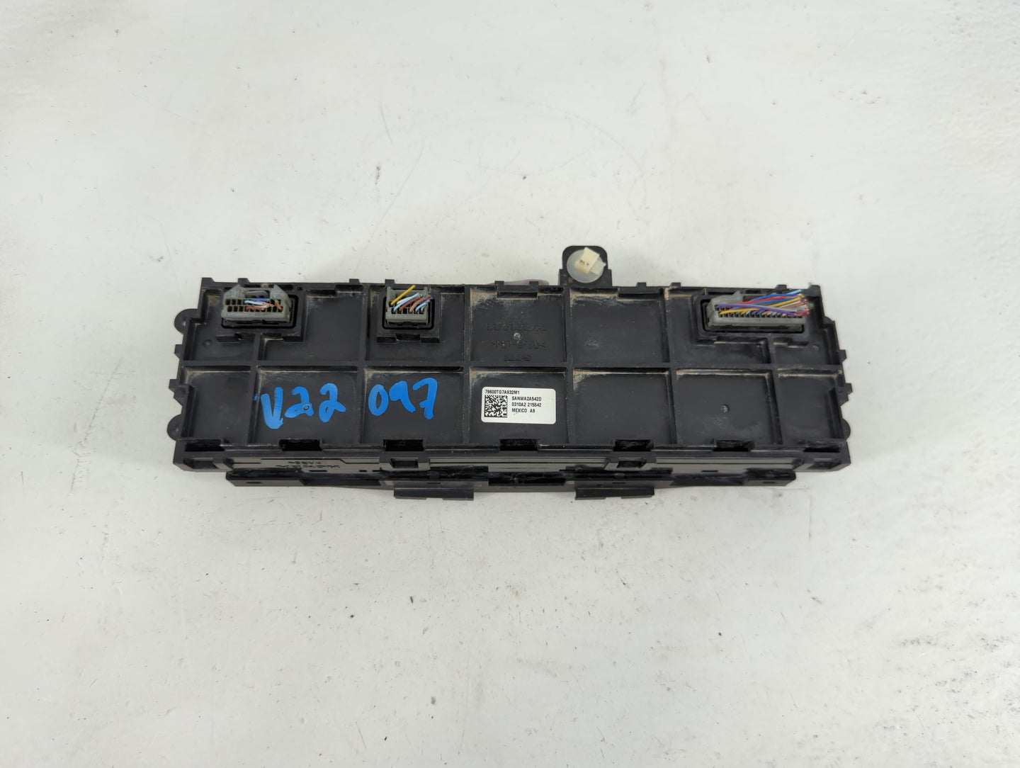 2019-2020 Honda Pilot Climate Control Module Temperature AC/Heater Replacement Fits Fits 2019 2020 OEM Used Auto Parts - Oem