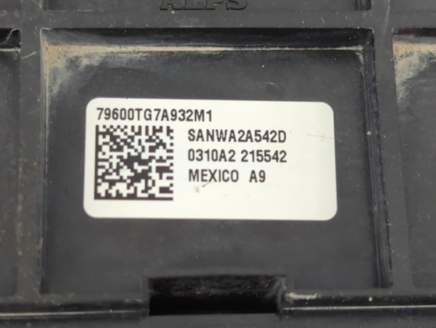 2019-2020 Honda Pilot Climate Control Module Temperature AC/Heater Replacement Fits Fits 2019 2020 OEM Used Auto Parts - Oem