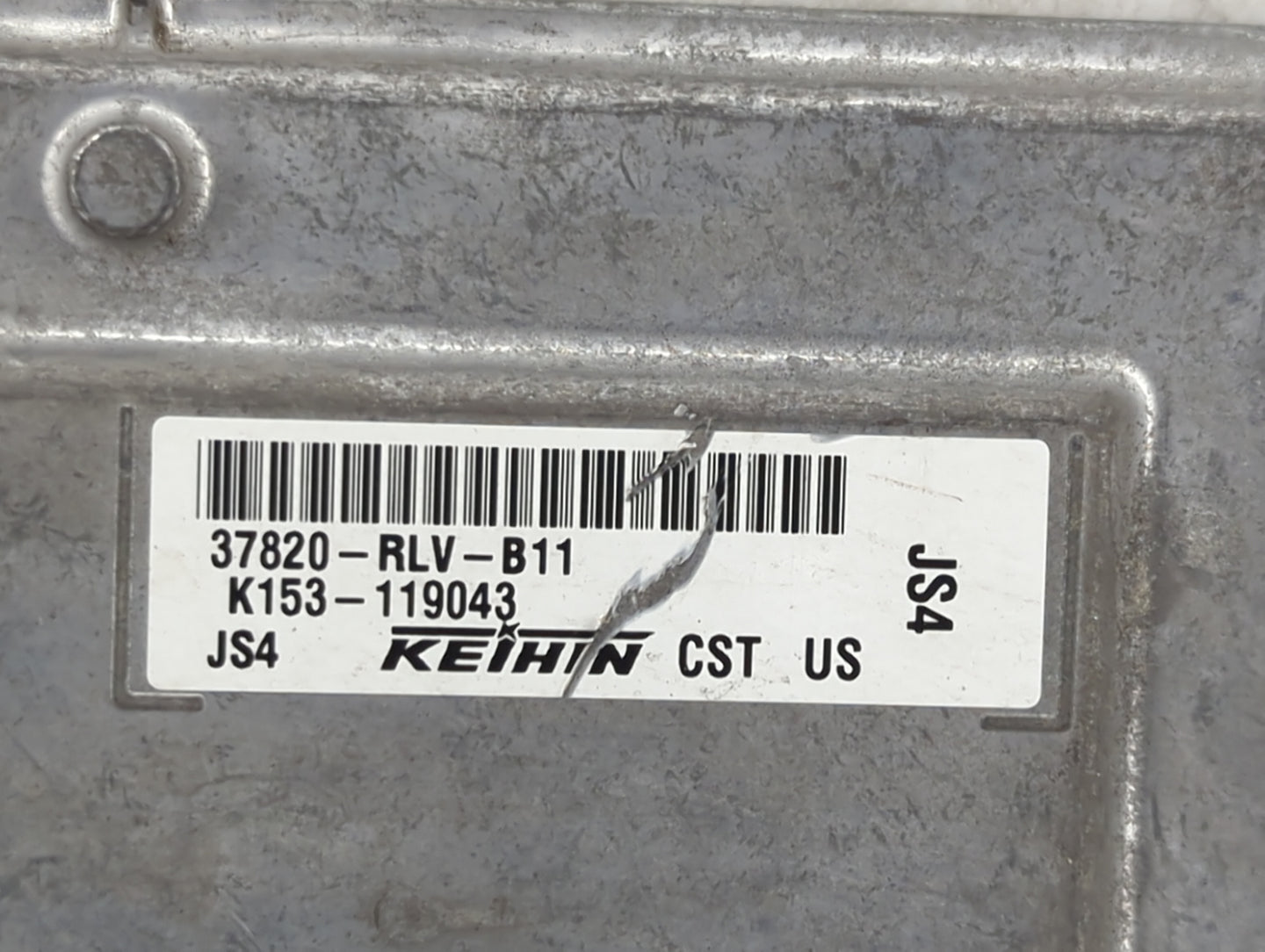 2020 Honda Pilot PCM Engine Control Computer ECU ECM PCU OEM P/N:37820-RLV-B11 K153-119043 Fits OEM Used Auto Parts - Oemuse