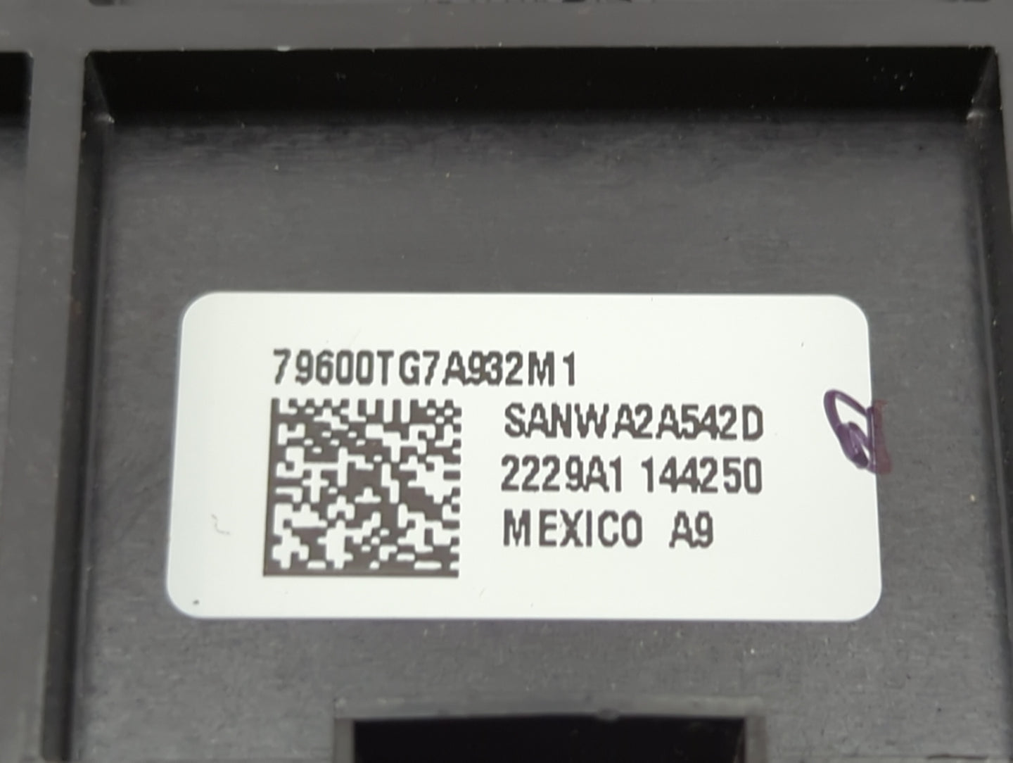 2019-2020 Honda Pilot Climate Control Module Temperature AC/Heater Replacement P/N:79600TG7A932M1 SANWA2A542D Fits Fits 2019