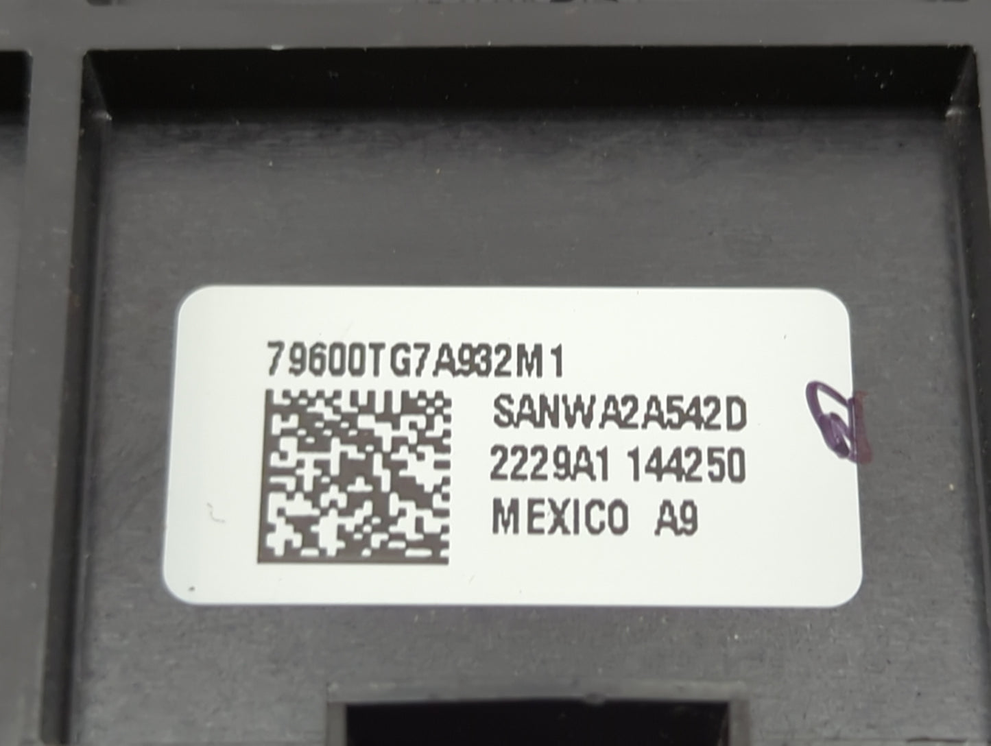 2019-2020 Honda Pilot Climate Control Module Temperature AC/Heater Replacement P/N:79600TG7A932M1 SANWA2A542D Fits Fits 2019