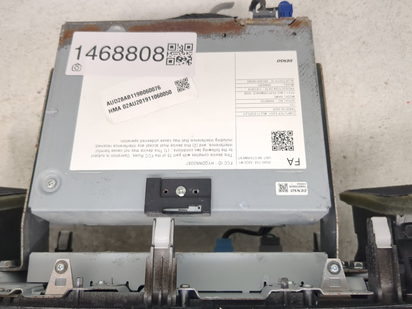 2020 Honda Pilot Radio AM FM Cd Player Receiver Replacement P/N:39540-TG8-AB20-M1 TN468700-6026, DN55087, HYQDNNS087 Fits OE