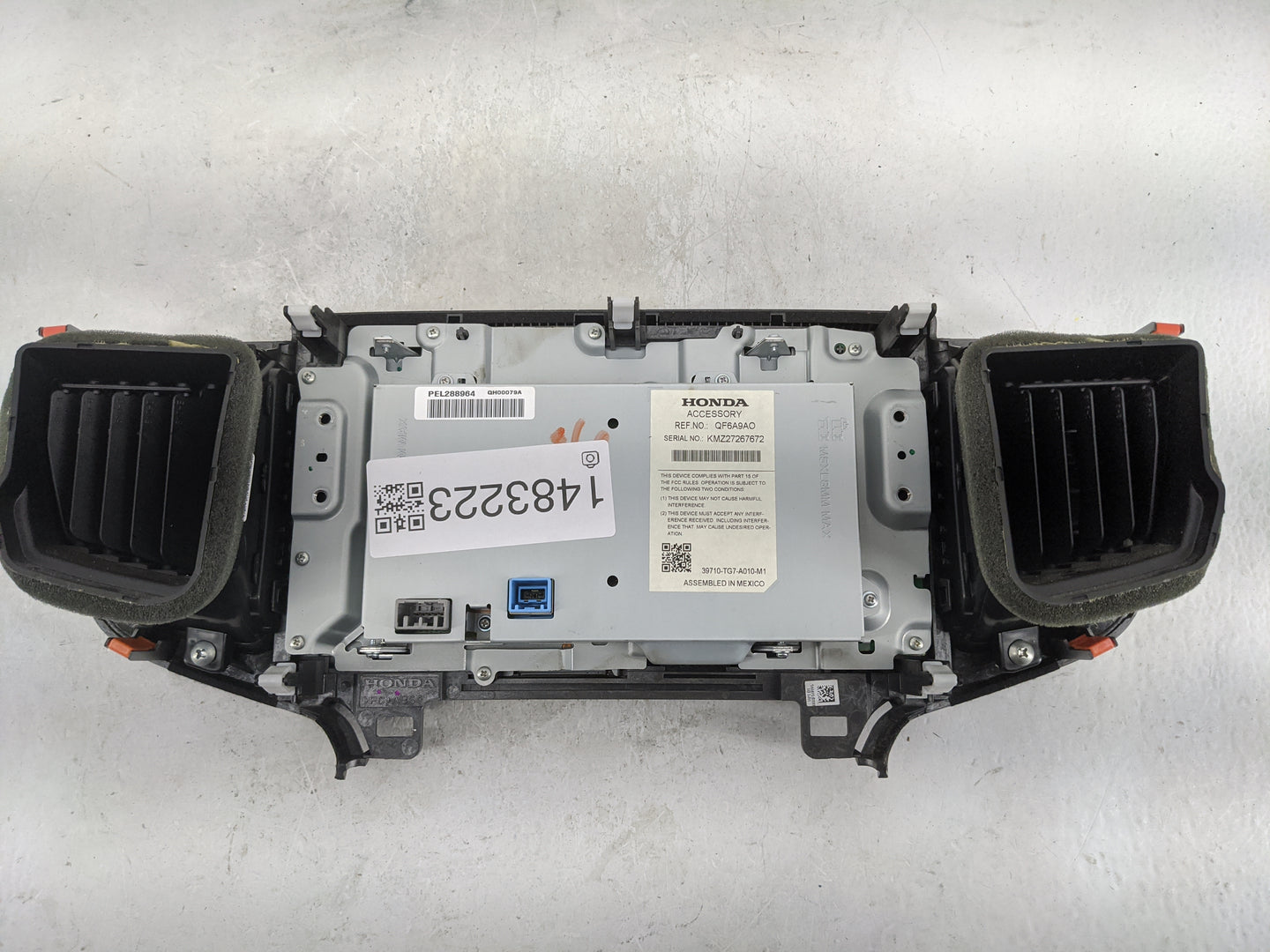 2020 Honda Pilot Information Display Screen 1483223 - Oemusedautoparts1.com