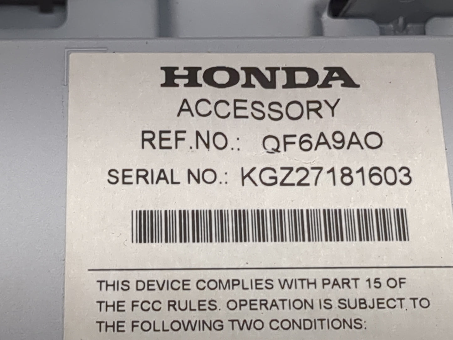 2020 Honda Pilot Information Display Screen 1483879 - Oemusedautoparts1.com
