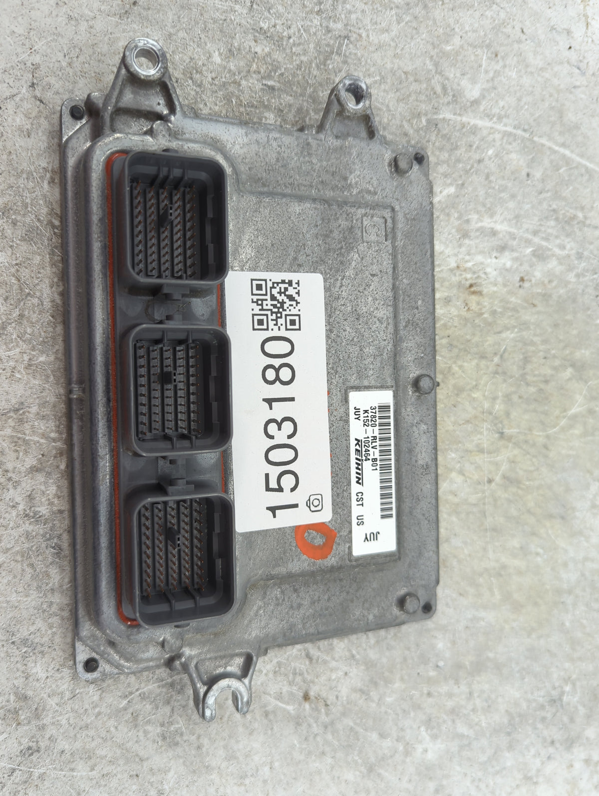 2020 Honda Pilot PCM Engine Control Computer ECU ECM PCU OEM P/N:37820-RLV-B01 K152-102464 Fits OEM Used Auto Parts - Oemuse