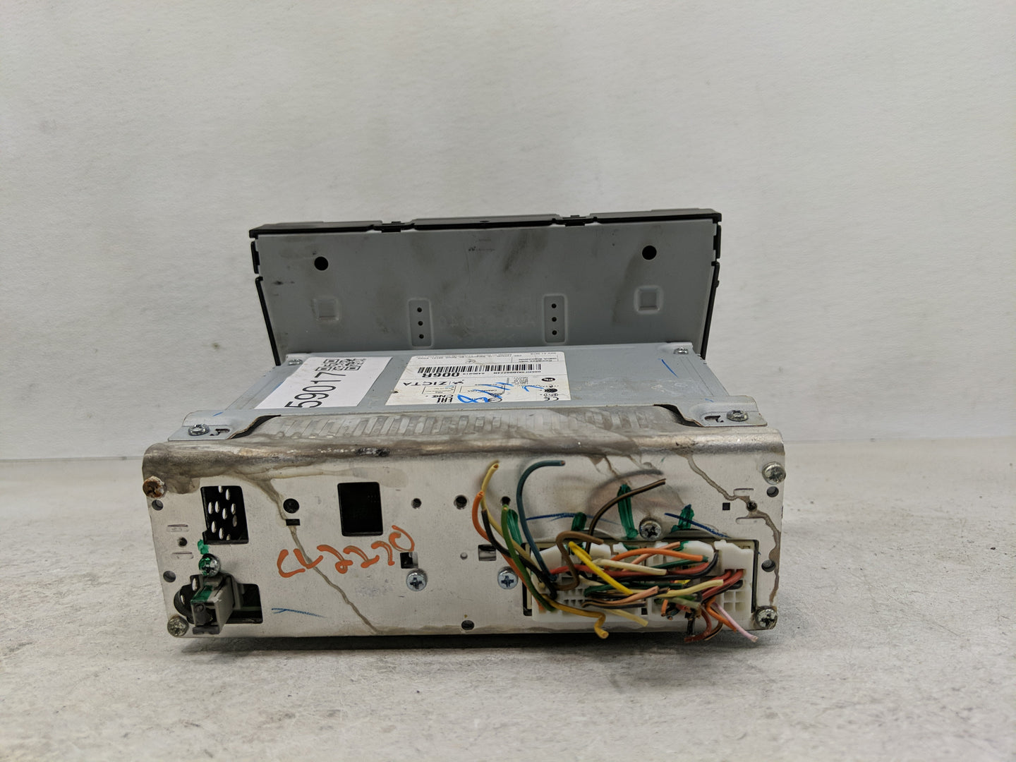 2018-2022 Hyundai Accent Radio AM FM Cd Player Receiver Replacement P/N:96180-J0060URD Fits Fits 2018 2019 2020 2021 2022 OE