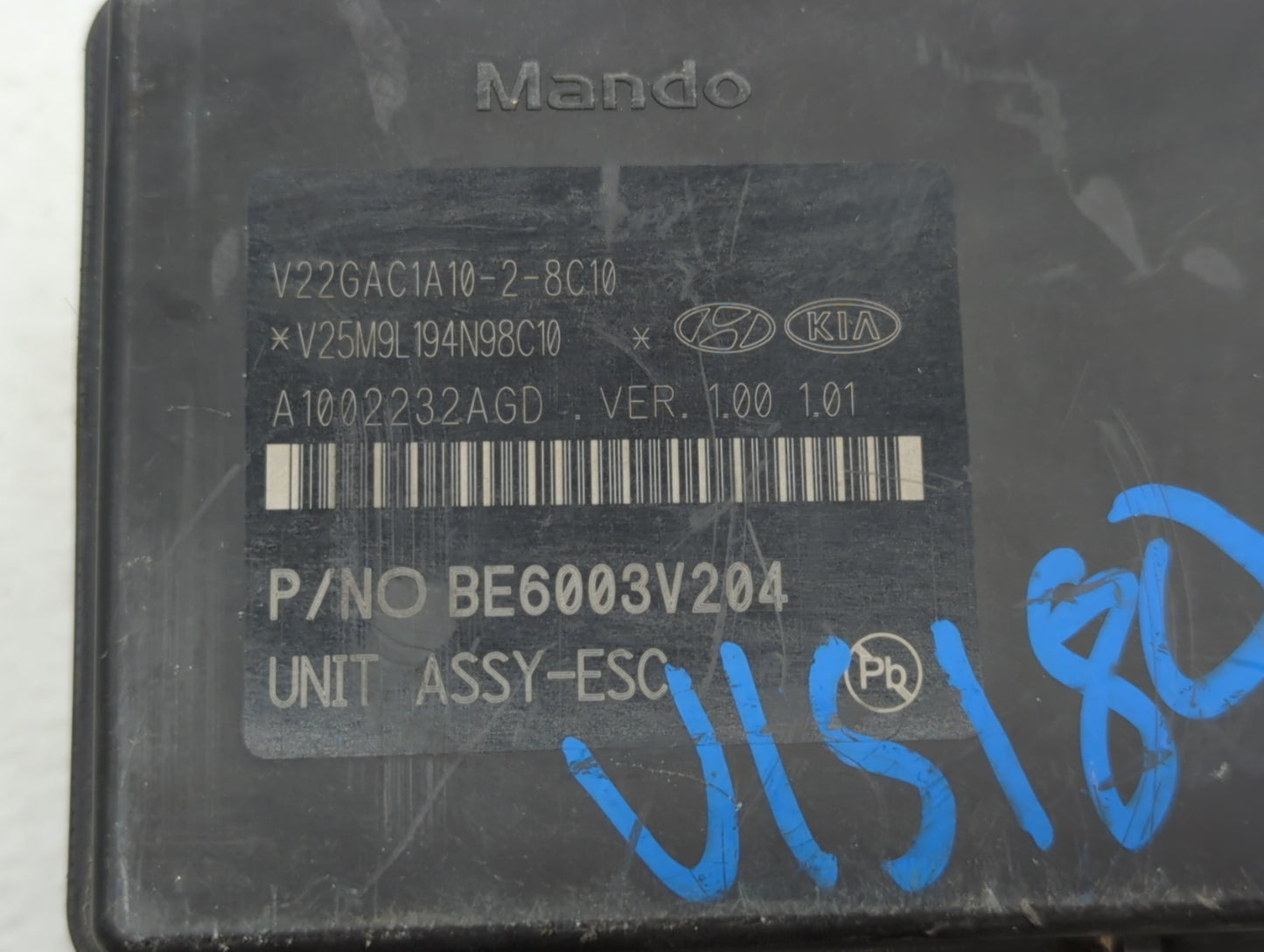 2020 Hyundai Accent ABS Pump Control Module Replacement P/N:58920-H9280 Fits OEM Used Auto Parts - Oemusedautoparts1.com