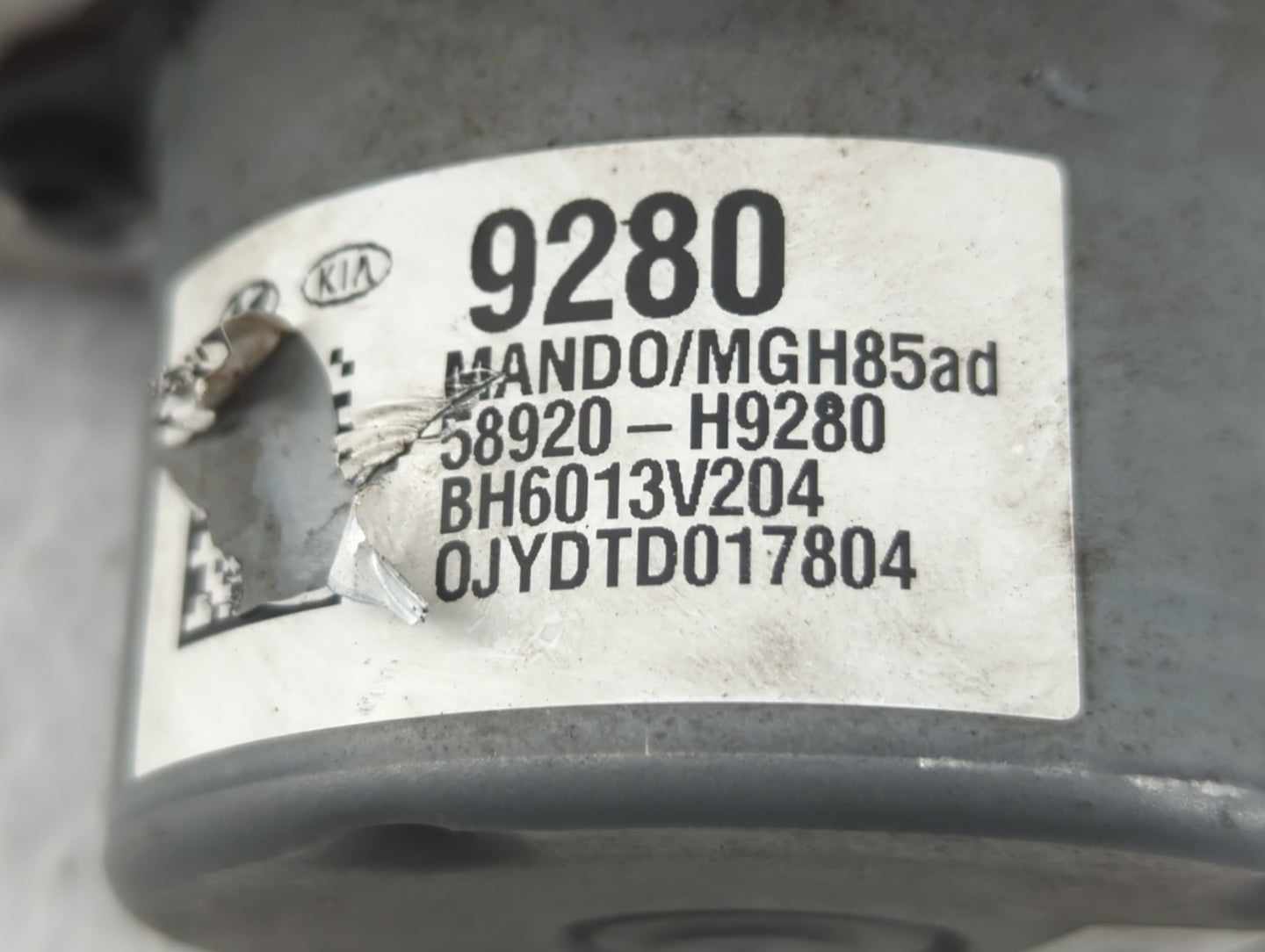 2020-2022 Hyundai Accent ABS Pump Control Module Replacement P/N:58920-H9280 Fits Fits 2020 2021 2022 OEM Used Auto Parts - 