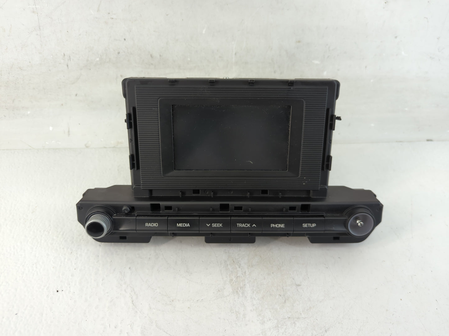 2019-2020 Hyundai Elantra Radio AM FM Cd Player Receiver Replacement P/N:96180F2UA0SSH Fits Fits 2019 2020 OEM Used Auto Par