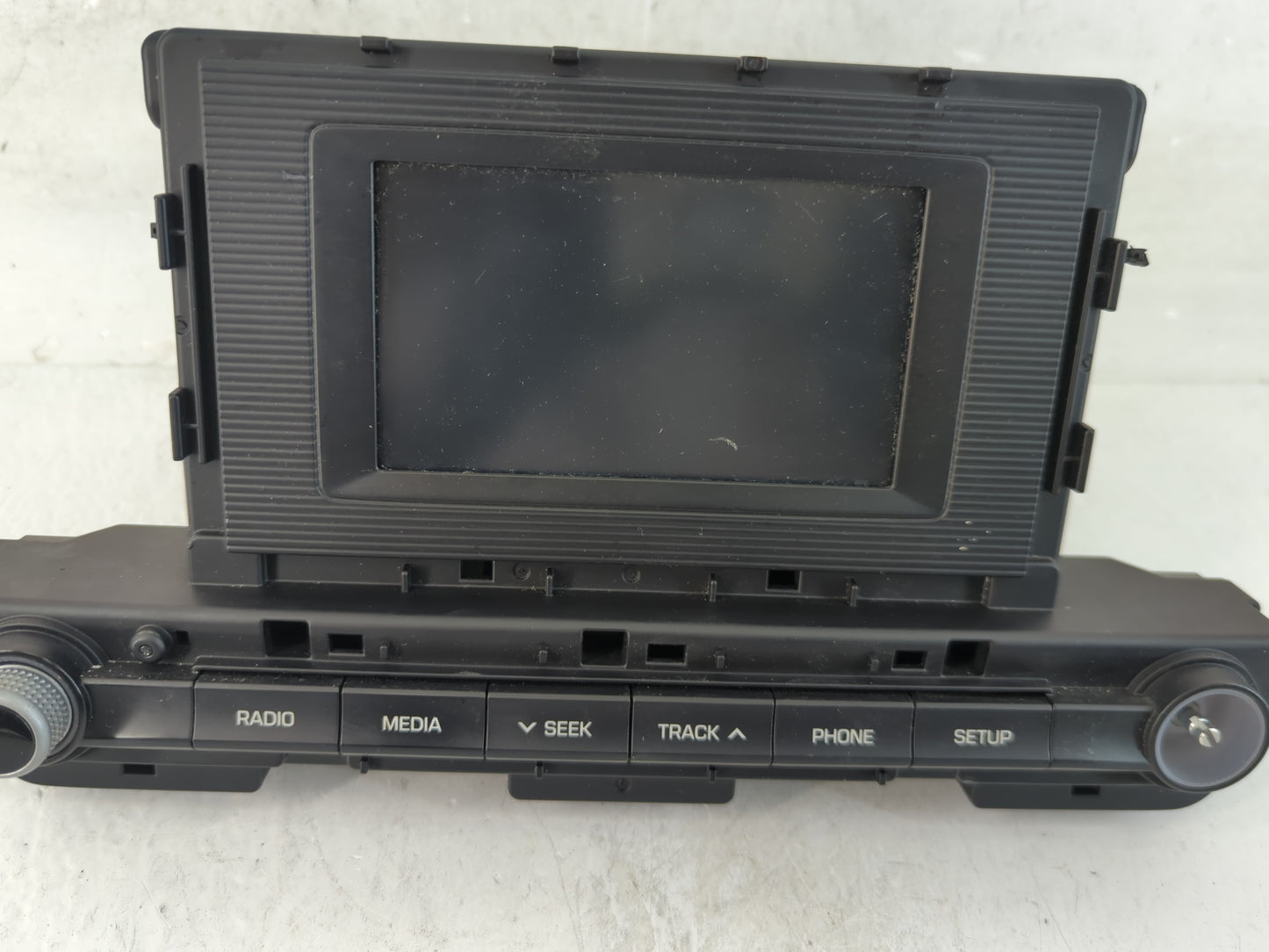 2019-2020 Hyundai Elantra Radio AM FM Cd Player Receiver Replacement P/N:96180F2UA0SSH Fits Fits 2019 2020 OEM Used Auto Par