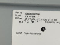 2019-2020 Hyundai Elantra Radio AM FM Cd Player Receiver Replacement P/N:96180F2UA0SSH Fits Fits 2019 2020 OEM Used Auto Par
