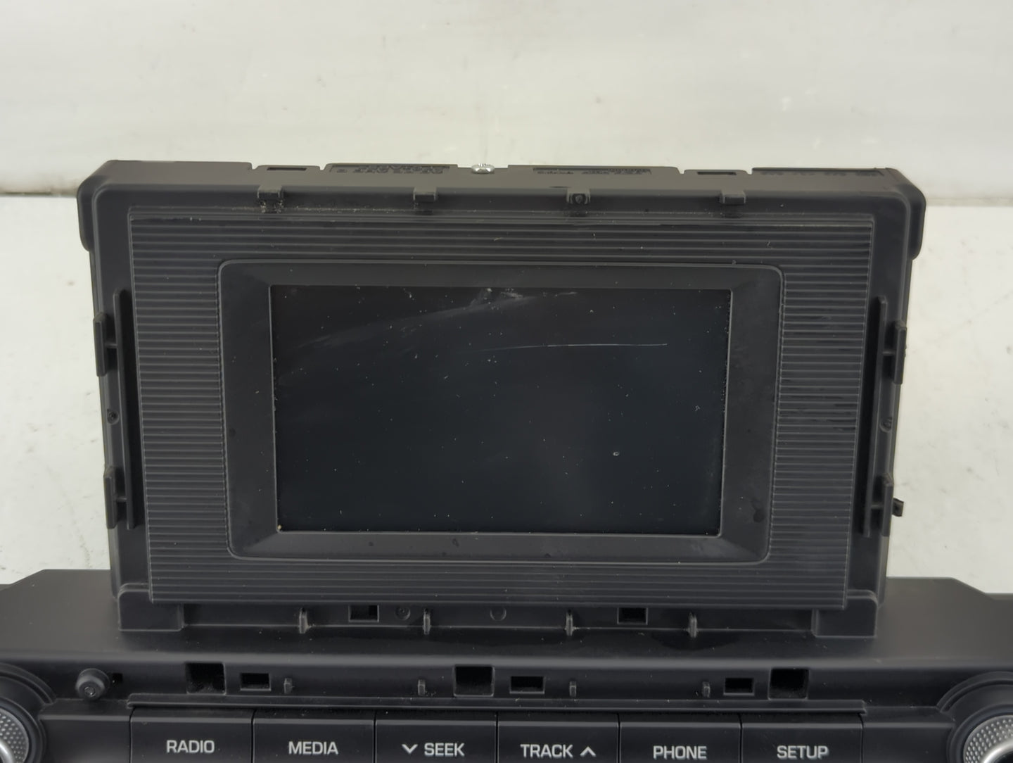 2019-2020 Hyundai Elantra Radio AM FM Cd Player Receiver Replacement P/N:96180F2UASSH Fits Fits 2019 2020 OEM Used Auto Part