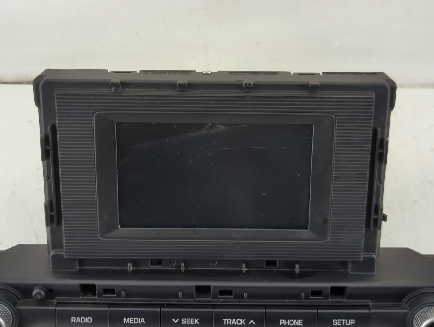 2019-2020 Hyundai Elantra Radio AM FM Cd Player Receiver Replacement P/N:96180F2UASSH Fits Fits 2019 2020 OEM Used Auto Part