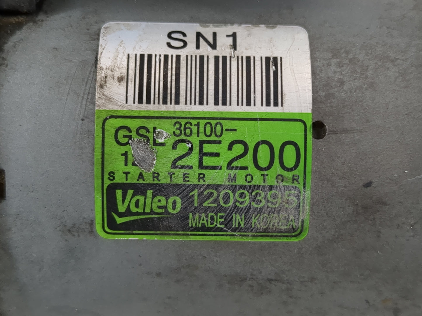 2014-2020 Hyundai Elantra Car Starter Motor Solenoid OEM P/N:36100-2E200 Fits Fits 2014 2015 2016 2017 2018 2019 2020 OEM Us