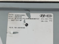 2019-2020 Hyundai Elantra Radio AM FM Cd Player Receiver Replacement P/N:96180F2UA0SSH Fits Fits 2019 2020 OEM Used Auto Par