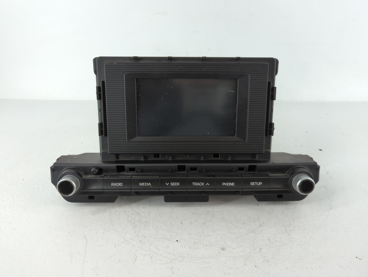 2019-2020 Hyundai Elantra Radio AM FM Cd Player Receiver Replacement P/N:96180F2UA0SSH Fits Fits 2019 2020 OEM Used Auto Par