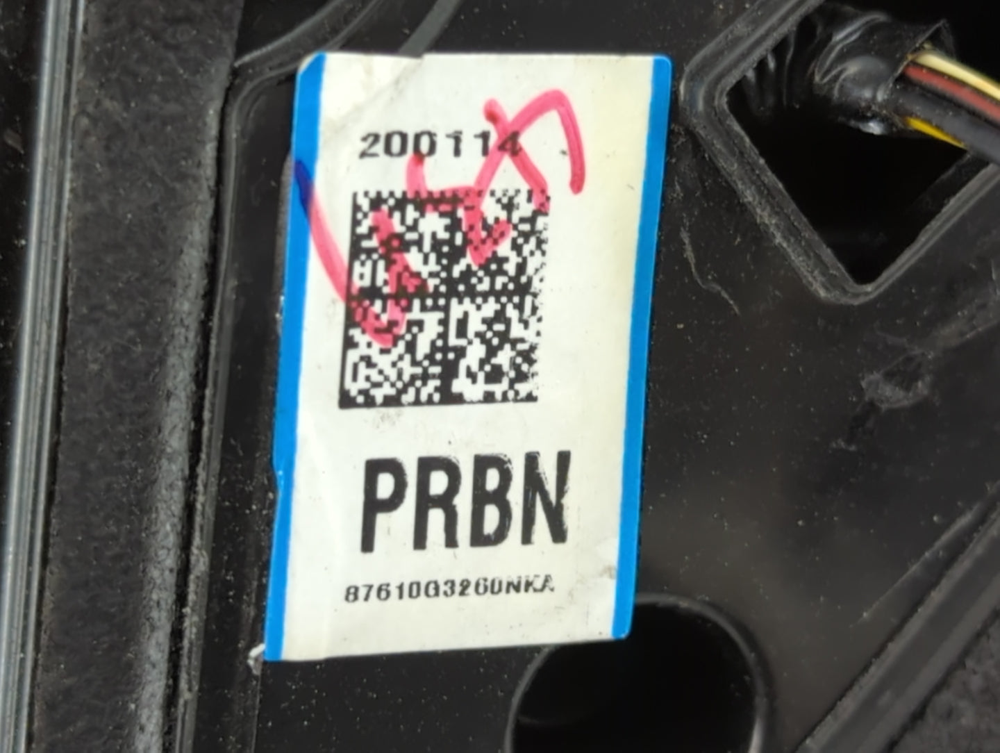 2018-2020 Hyundai Elantra Side Mirror Replacement Driver Left View Door Mirror P/N:87610G3260NKA Fits Fits 2018 2019 2020 OE