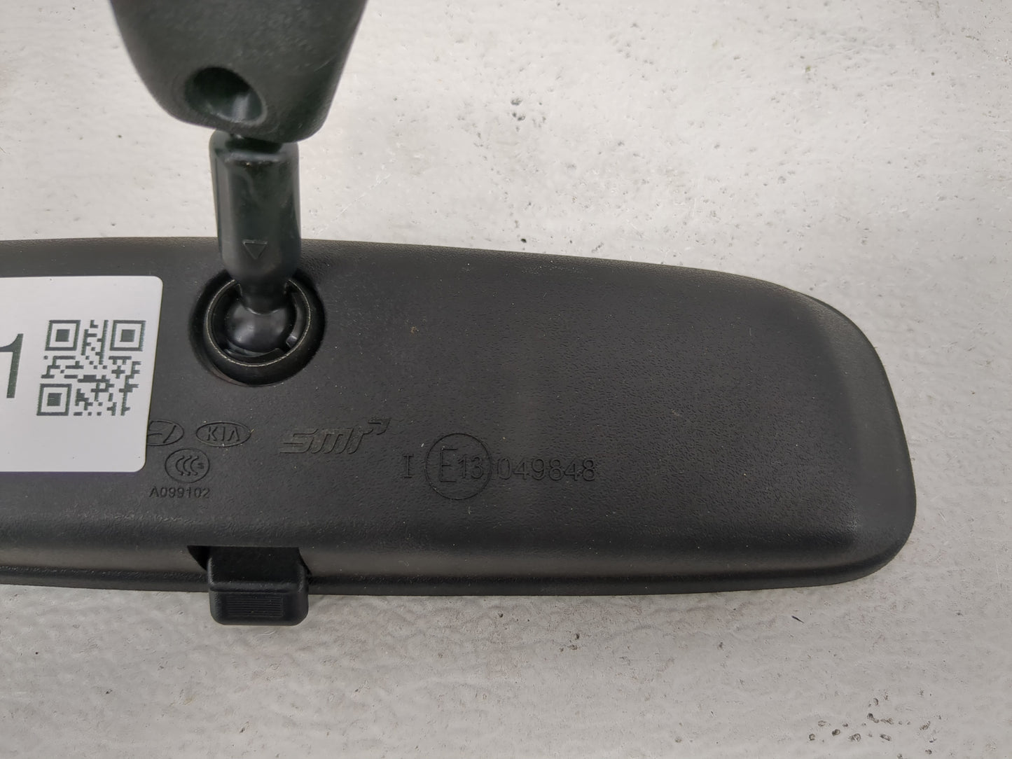 2013-2020 Hyundai Elantra Interior Rear View Mirror Replacement OEM P/N:E13049848 Fits OEM Used Auto Parts - Oemusedautopart