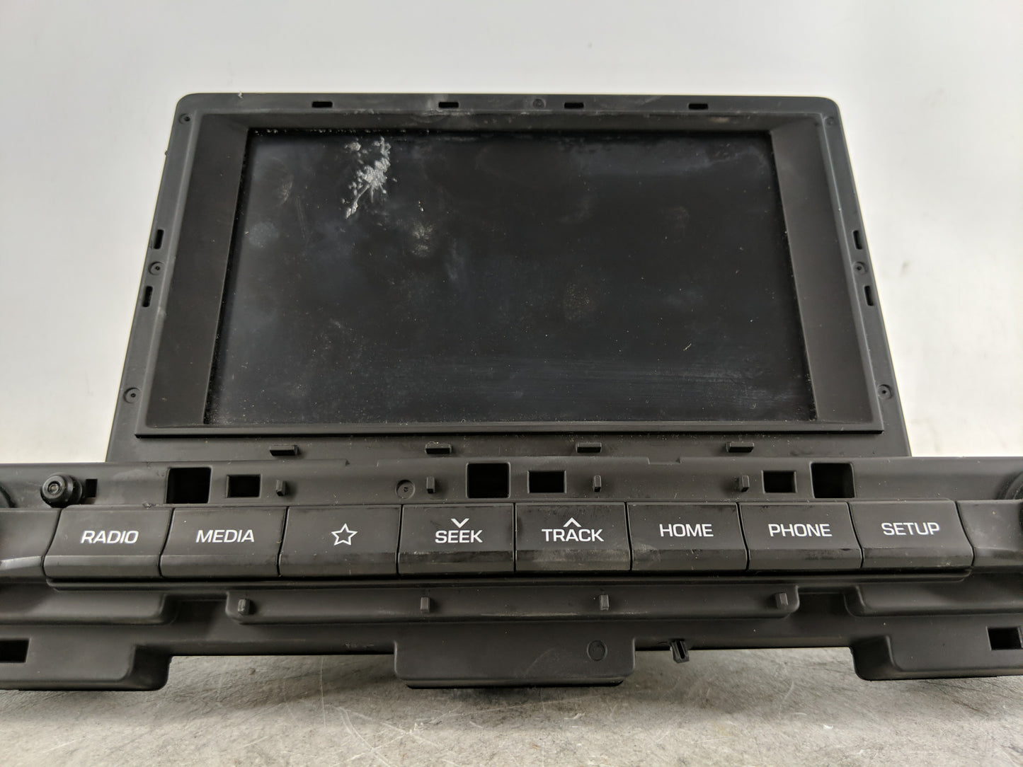 2019-2020 Hyundai Elantra Radio AM FM Cd Player Receiver Replacement P/N:96160-F2UA0SSH Fits Fits 2019 2020 OEM Used Auto Pa