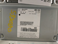 2019-2020 Hyundai Elantra Radio AM FM Cd Player Receiver Replacement P/N:96160-F2UA0SSH Fits Fits 2019 2020 OEM Used Auto Pa