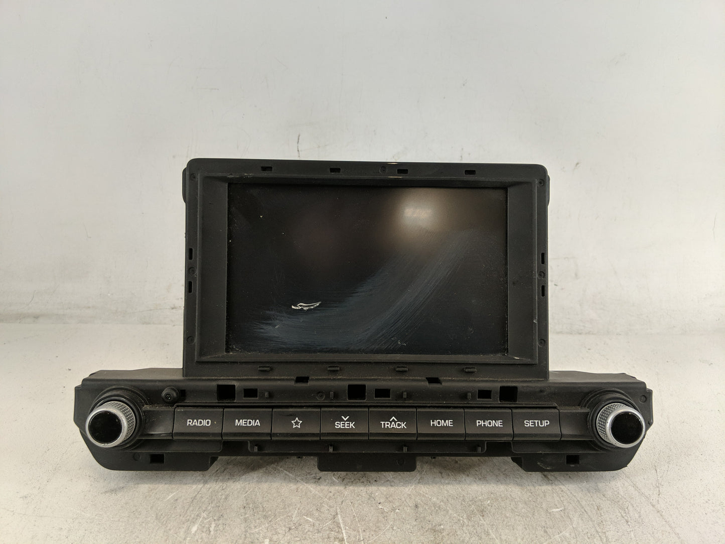 2019-2020 Hyundai Elantra Radio AM FM Cd Player Receiver Replacement P/N:96160-F2UA0SSH Fits Fits 2019 2020 OEM Used Auto Pa