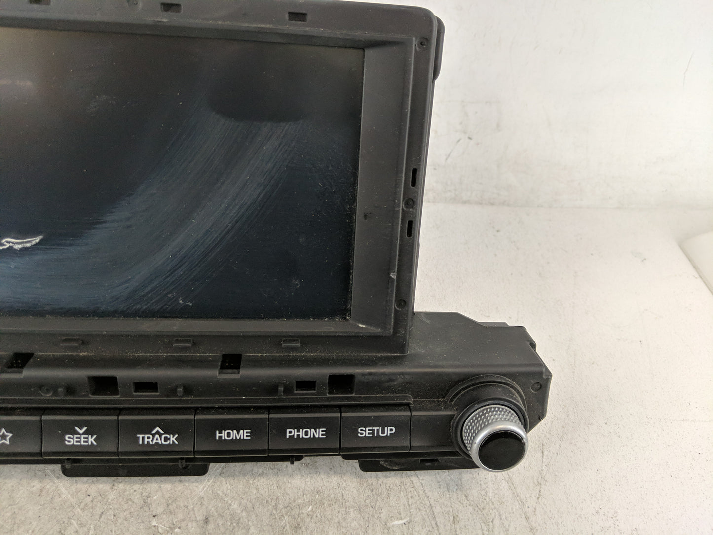 2019-2020 Hyundai Elantra Radio AM FM Cd Player Receiver Replacement P/N:96160-F2UA0SSH Fits Fits 2019 2020 OEM Used Auto Pa
