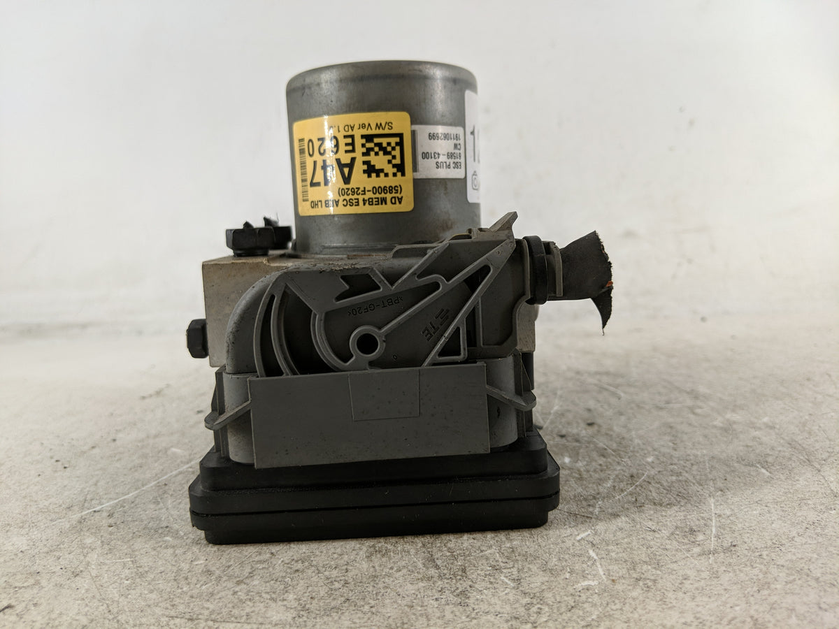 2019-2020 Hyundai Elantra ABS Pump Control Module Replacement P/N:61589-43100 58900-F2620 Fits Fits 2019 2020 OEM Used Auto 