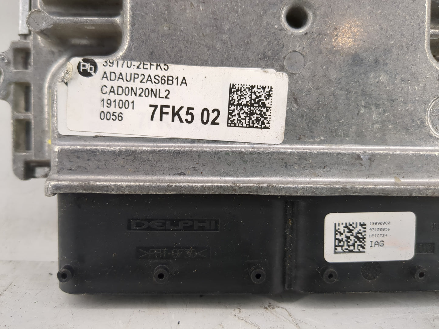 2018-2020 Hyundai Elantra PCM Engine Control Computer ECU ECM PCU OEM P/N:39171-2EFK5 39170-2EFK5 Fits Fits 2018 2019 2020 O