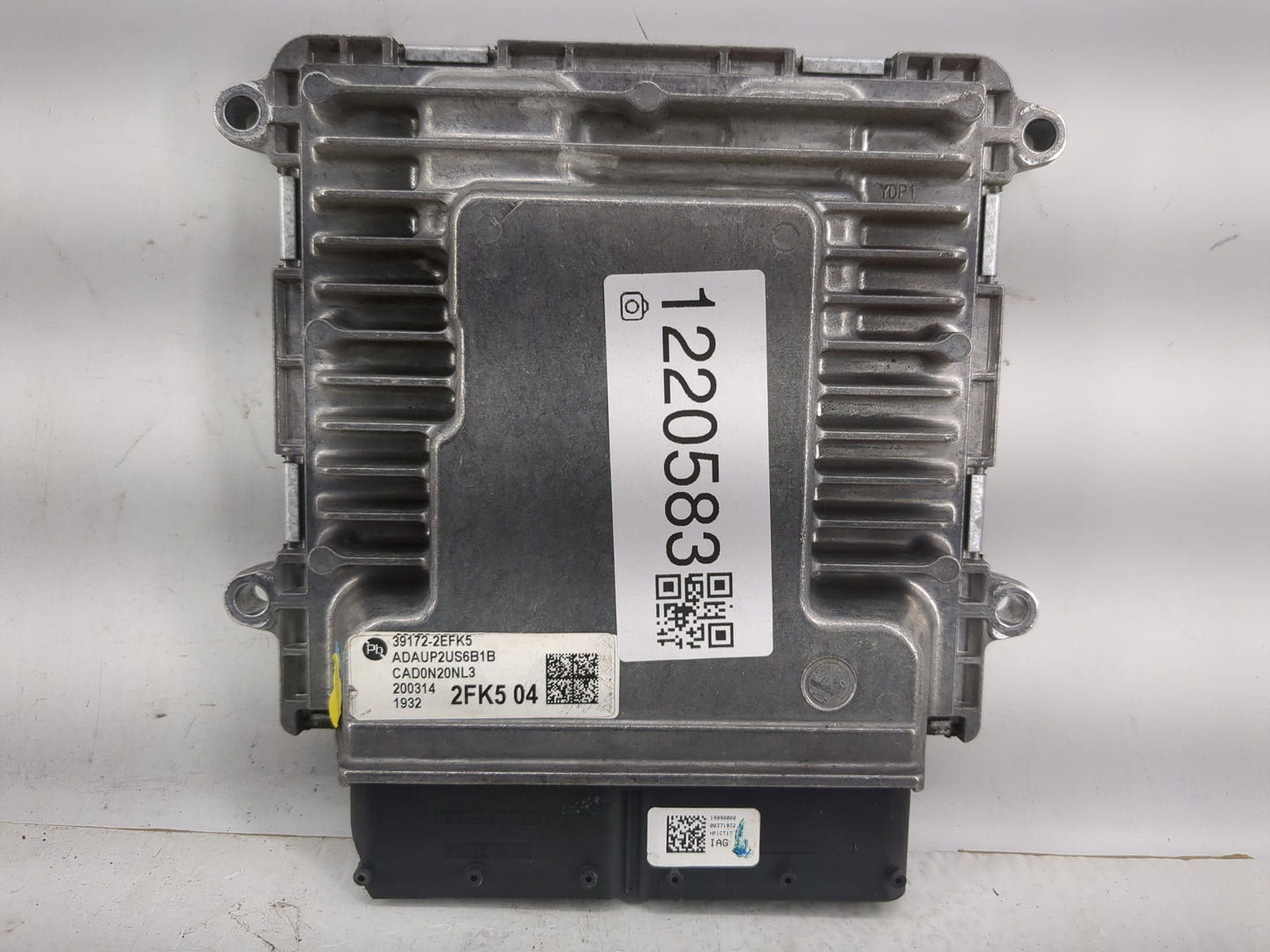 2020 Hyundai Elantra PCM Engine Control Computer ECU ECM PCU OEM P/N:39172-2EFK5 2FK504 Fits OEM Used Auto Parts - Oemusedau