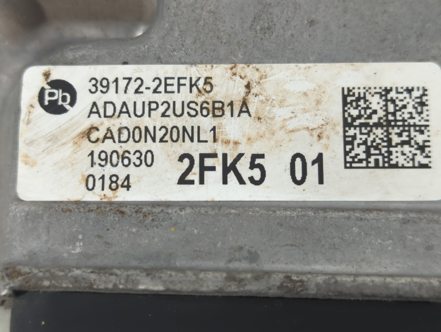 2020 Hyundai Elantra PCM Engine Control Computer ECU ECM PCU OEM P/N:39172-2EFK5 Fits OEM Used Auto Parts - Oemusedautoparts