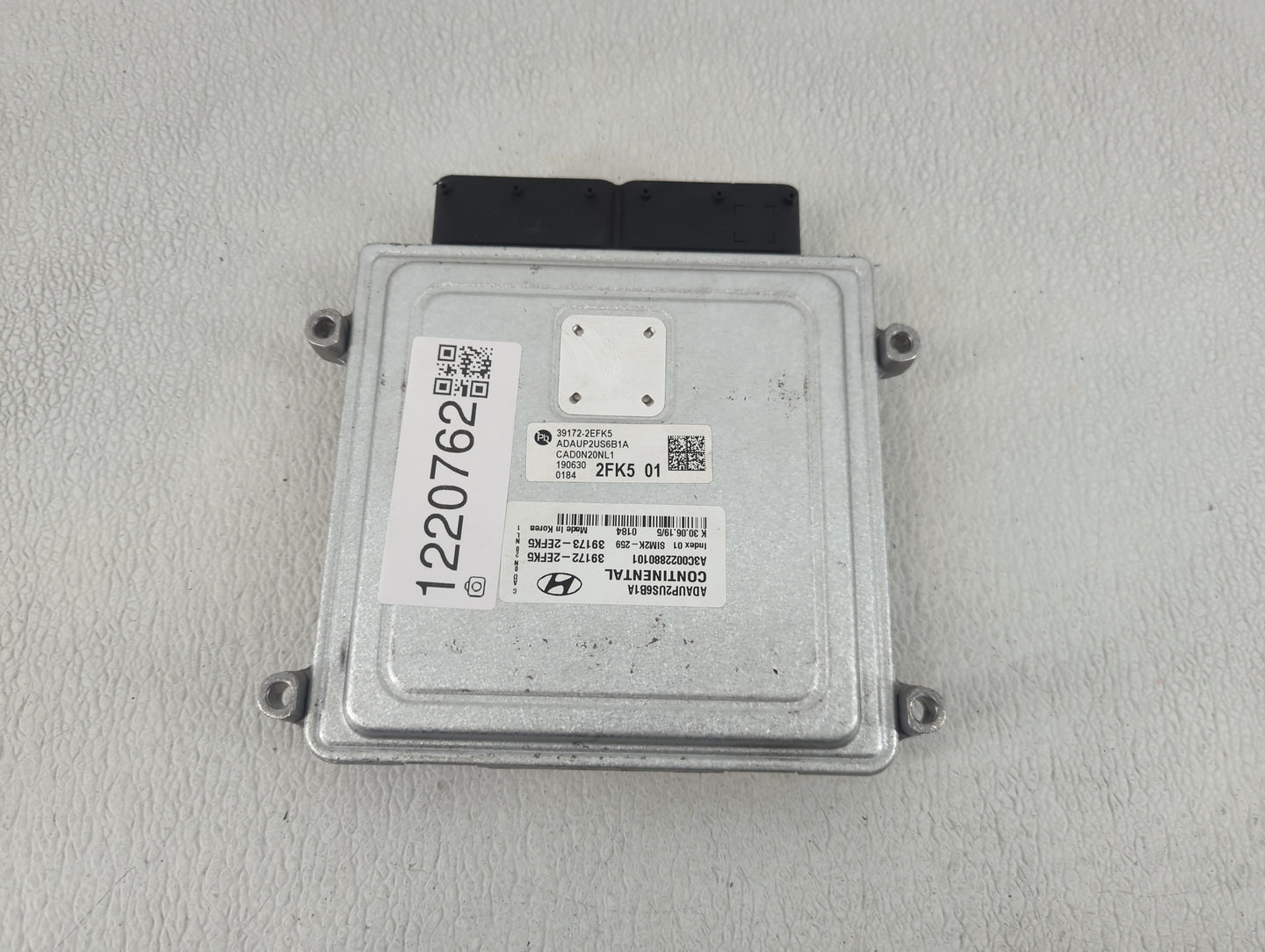 2020 Hyundai Elantra PCM Engine Control Computer ECU ECM PCU OEM P/N:39172-2EFK5 Fits OEM Used Auto Parts - Oemusedautoparts