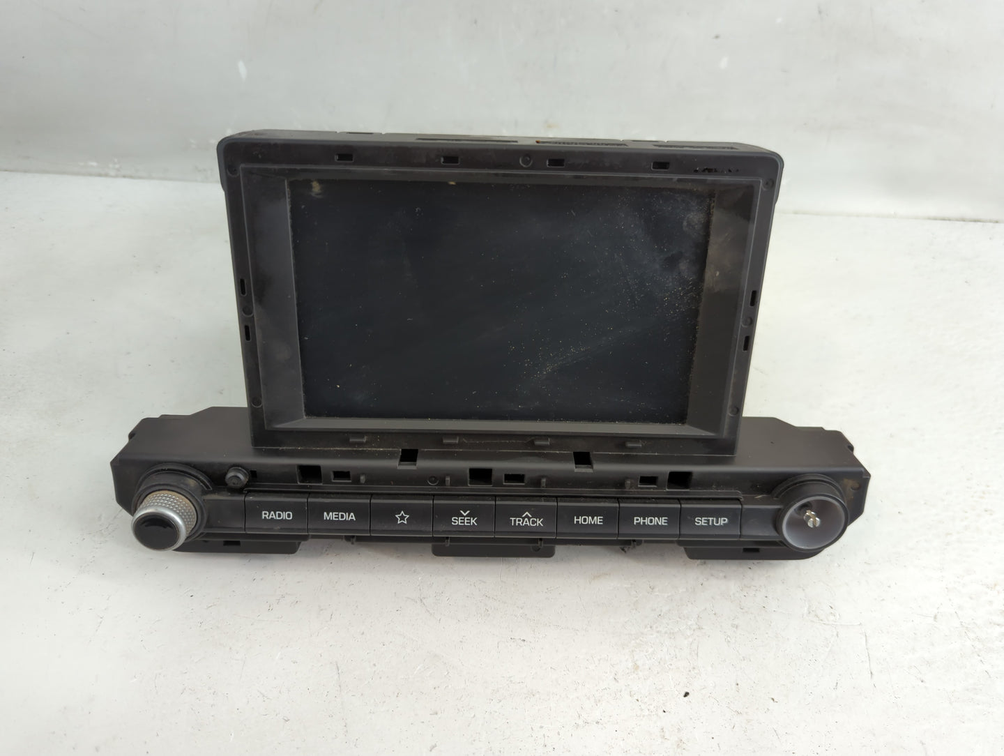 2019-2020 Hyundai Elantra Radio AM FM Cd Player Receiver Replacement P/N:96160-F2UA0SSH Fits Fits 2019 2020 OEM Used Auto Pa