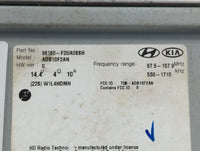 2019-2020 Hyundai Elantra Radio AM FM Cd Player Receiver Replacement P/N:96160-F2UA0SSH Fits Fits 2019 2020 OEM Used Auto Pa