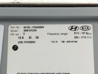 2019-2020 Hyundai Elantra Radio AM FM Cd Player Receiver Replacement P/N:96160-F2UA0SSH Fits Fits 2019 2020 OEM Used Auto Pa