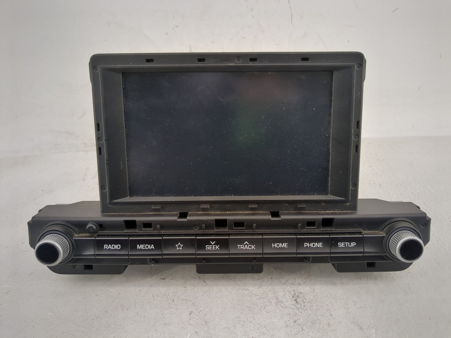 2019-2020 Hyundai Elantra Radio AM FM Cd Player Receiver Replacement P/N:96160-F2UC0SSH Fits Fits 2019 2020 OEM Used Auto Pa