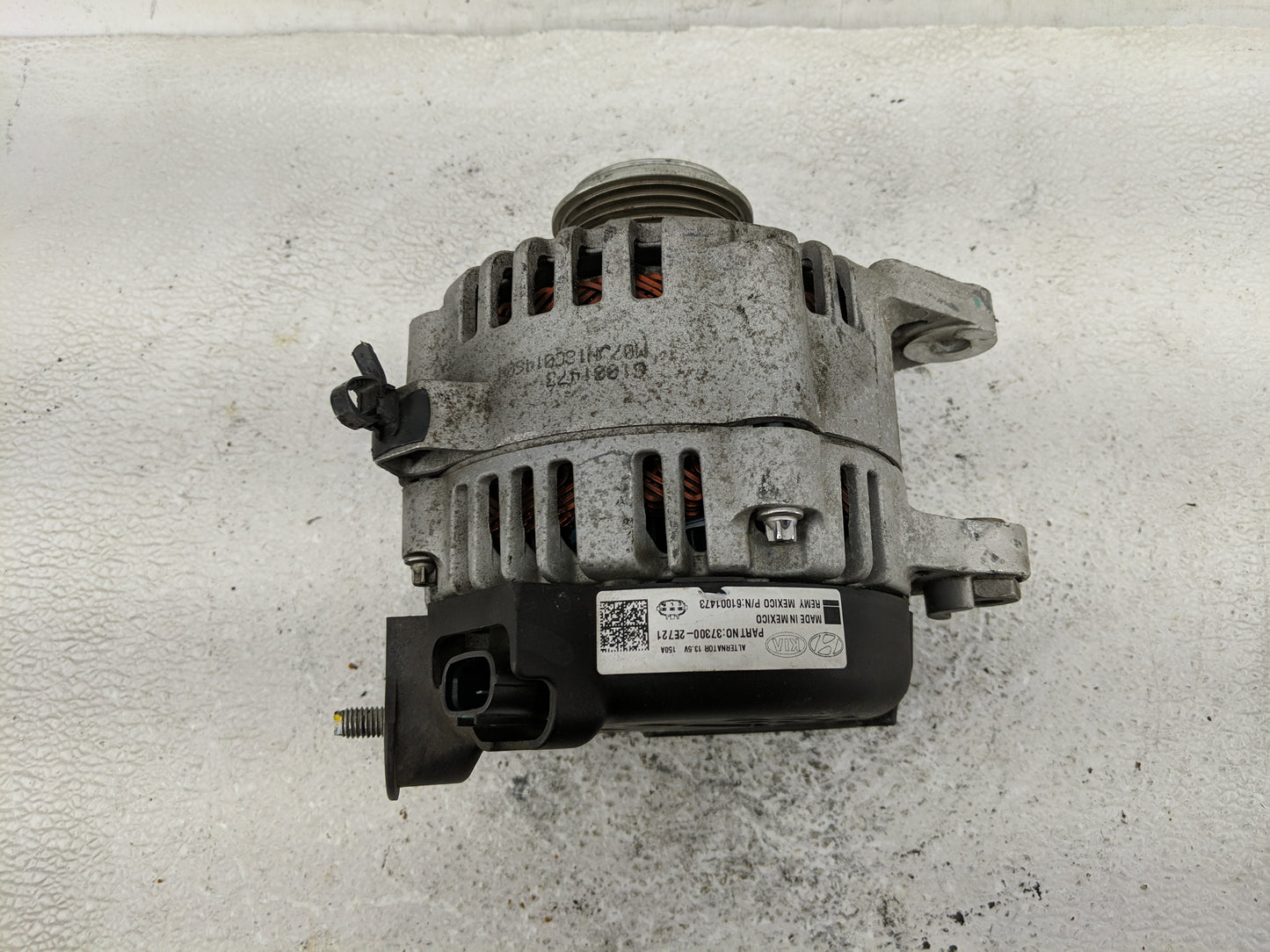2017-2020 Hyundai Elantra Alternator Replacement Generator Charging Assembly Engine OEM P/N:37300-2E721 Fits OEM Used Auto P
