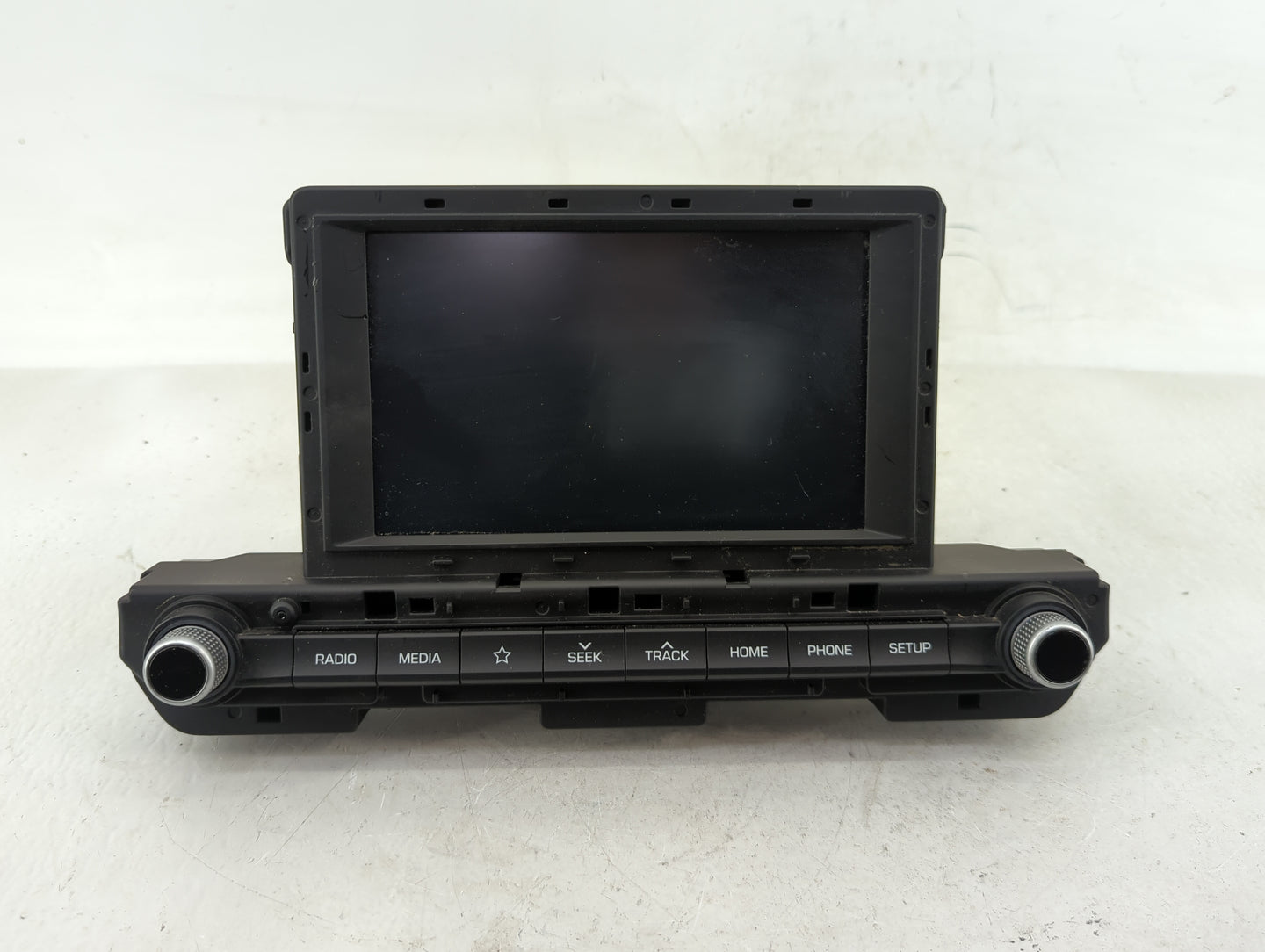 2019-2020 Hyundai Elantra Radio AM FM Cd Player Receiver Replacement P/N:96160-F2UA0SSH Fits Fits 2019 2020 OEM Used Auto Pa